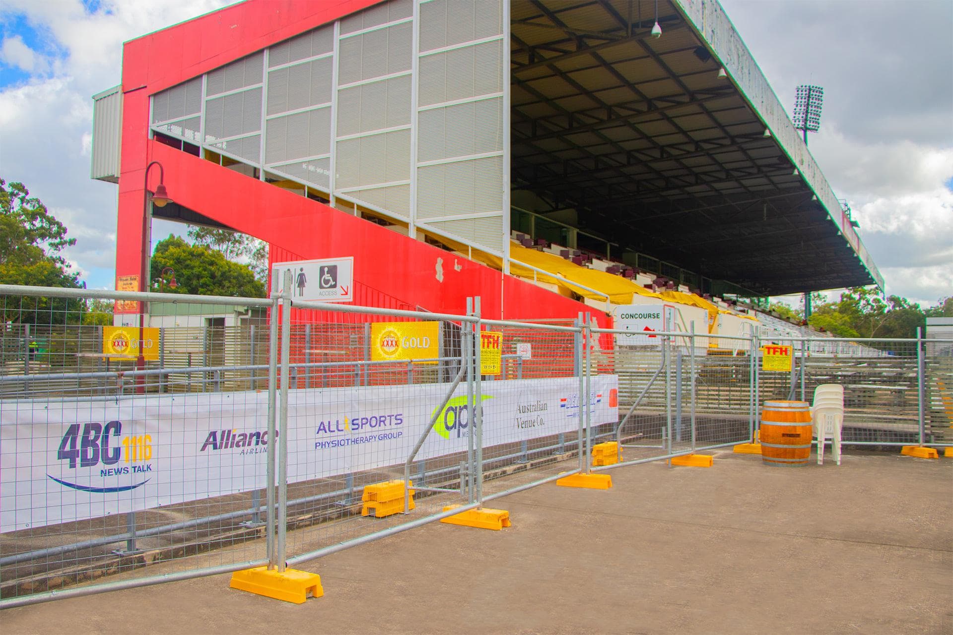 Ensuring the Safety of Sports Events with Our TFH Temporary Fencing