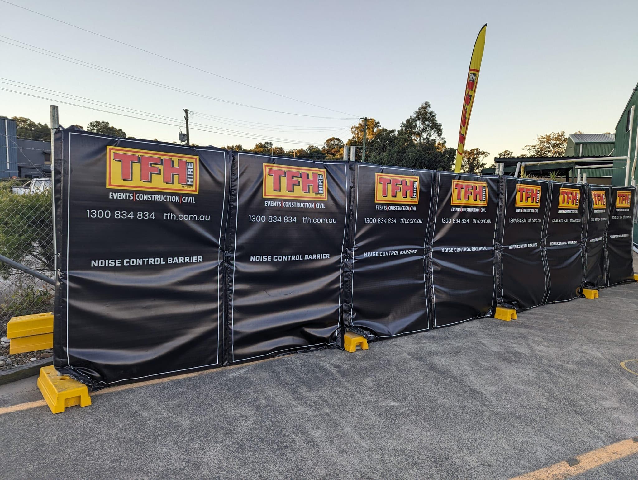 Noise Suppression with Temporary Fencing: Creating Quieter, Safer Work Environments