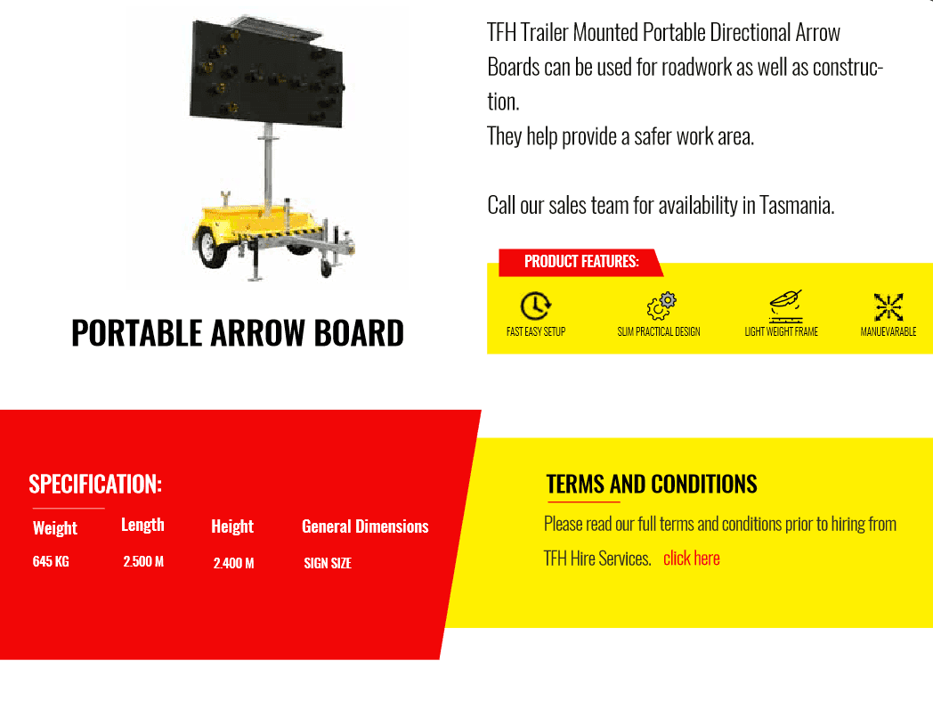 Maximising Event Safety with Portable Arrow Boards