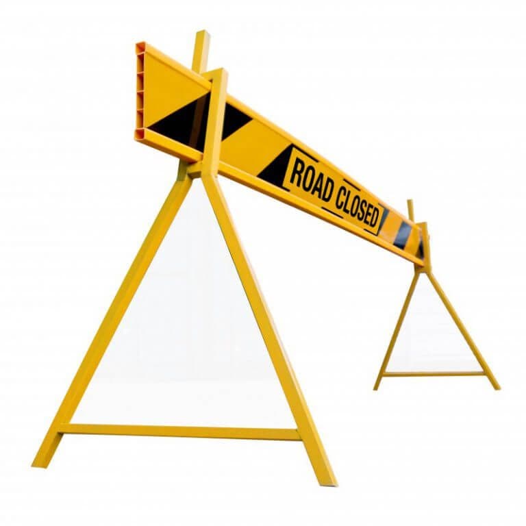 Barrier Board (Black/Yellow Reflective)