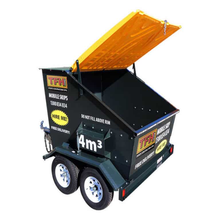 Mobile Skip Bin (4m)